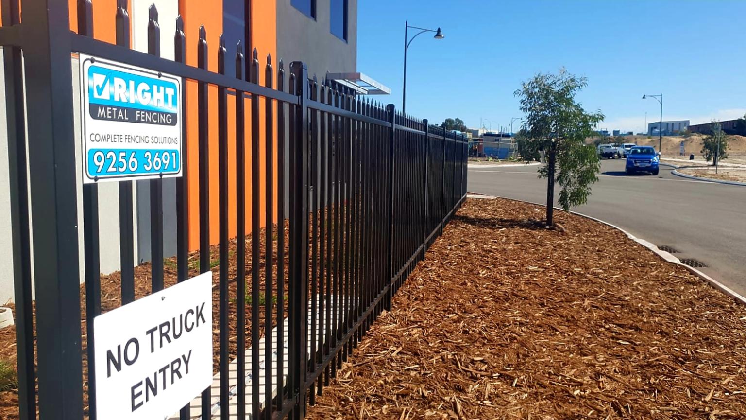 metal fence
