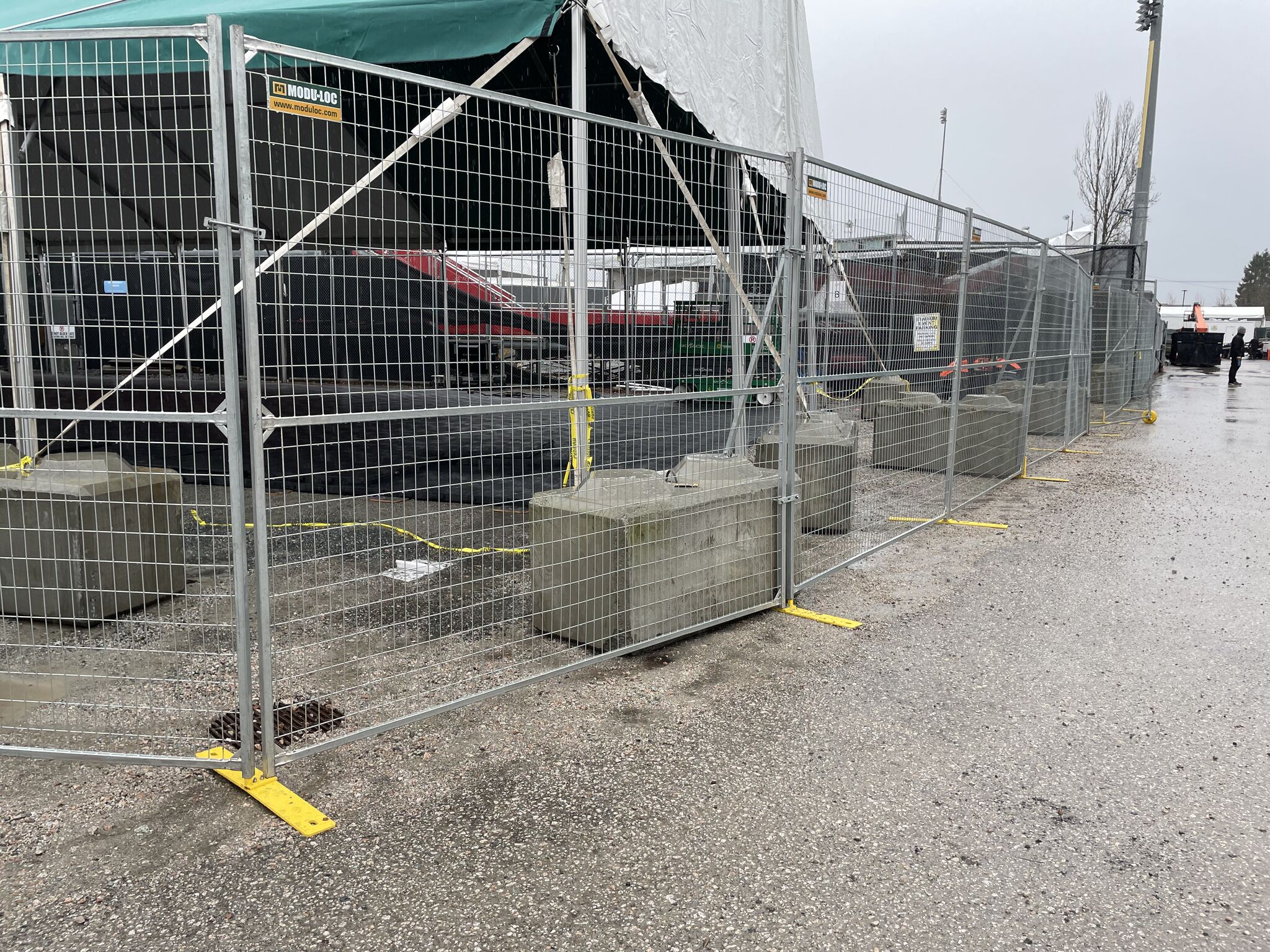 portable fence panel