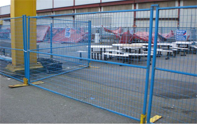 temp construction fence