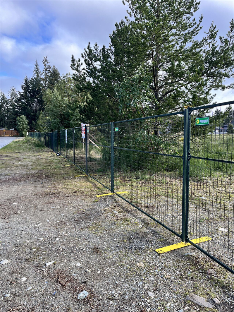 home depot temp fence
