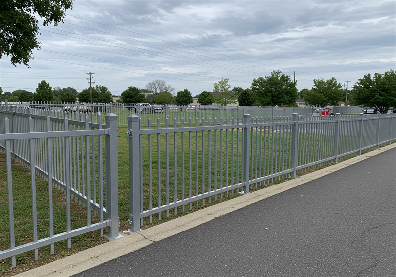 metal fence installation