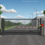 metal steel gate