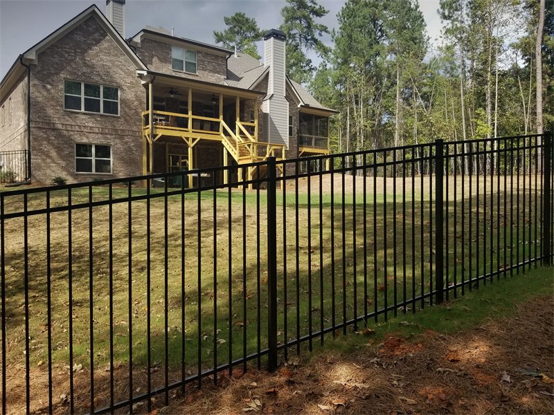 steel fence
