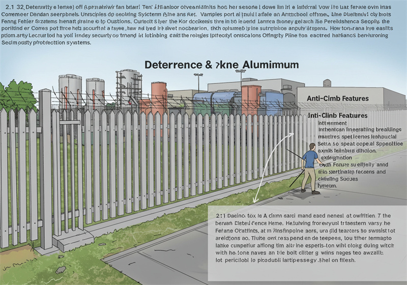 metal black fencing