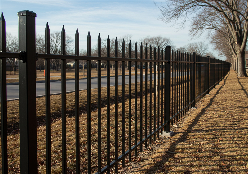 metal privacy fence