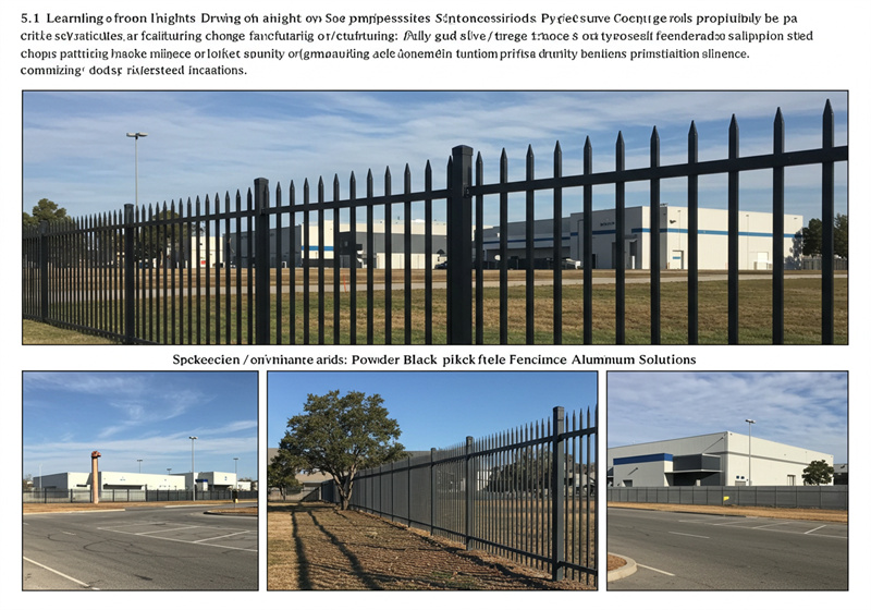 metal steel fence