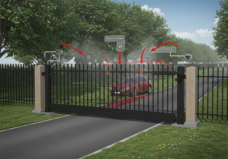 security gate for driveway
