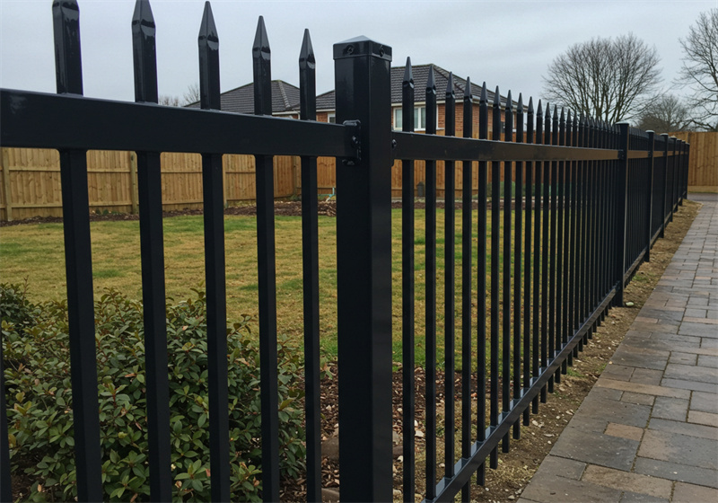 steel fence panel