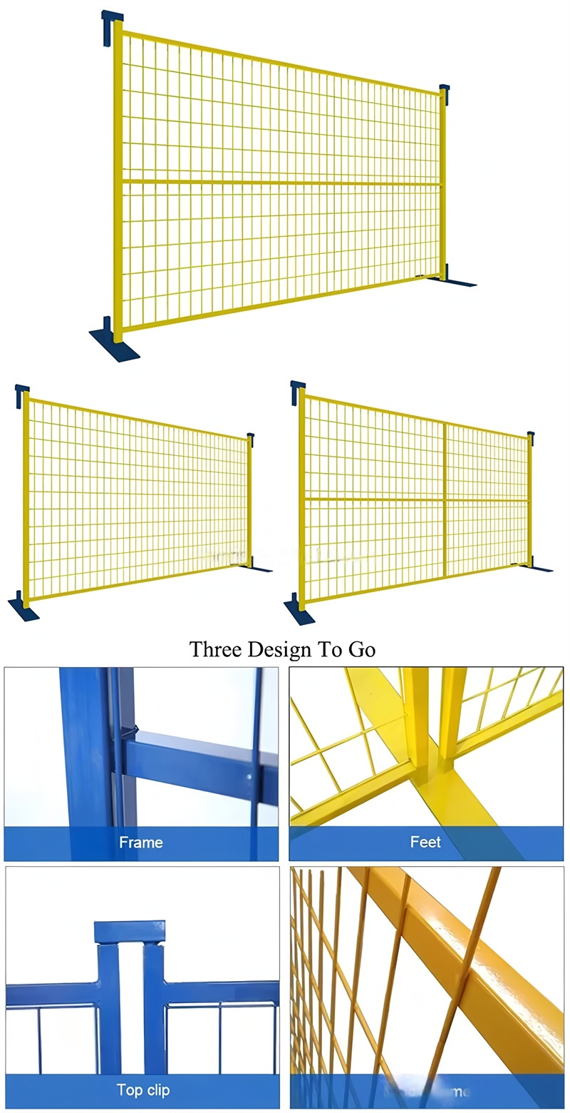 construction site fence panels