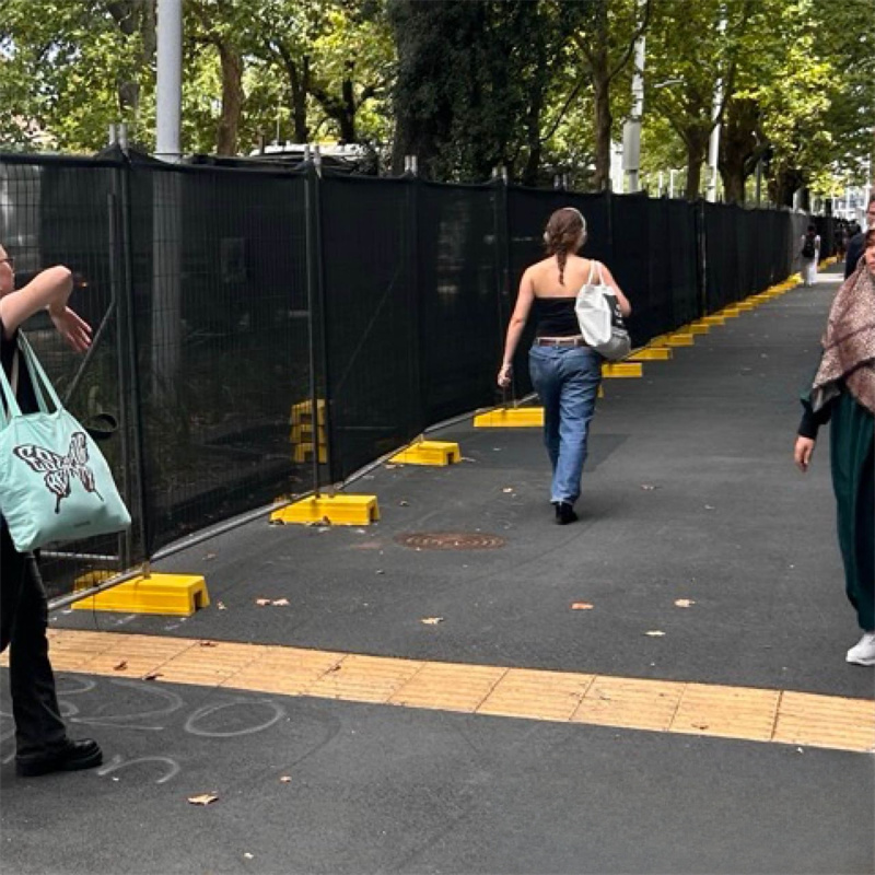 construction site fencing