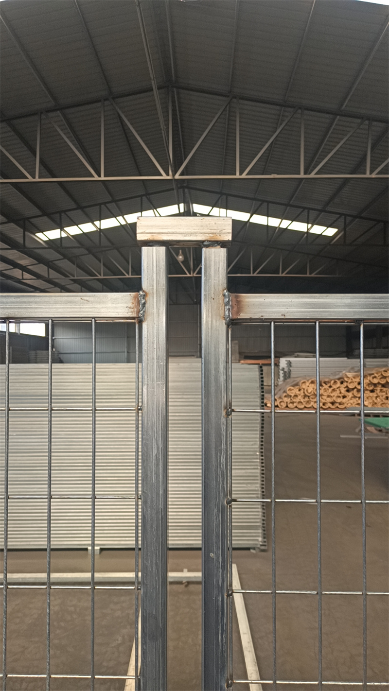 temporary fence for construction site