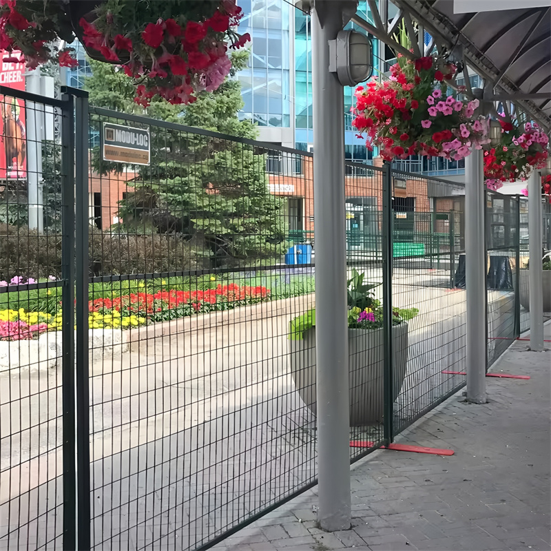 temporary garden fencing