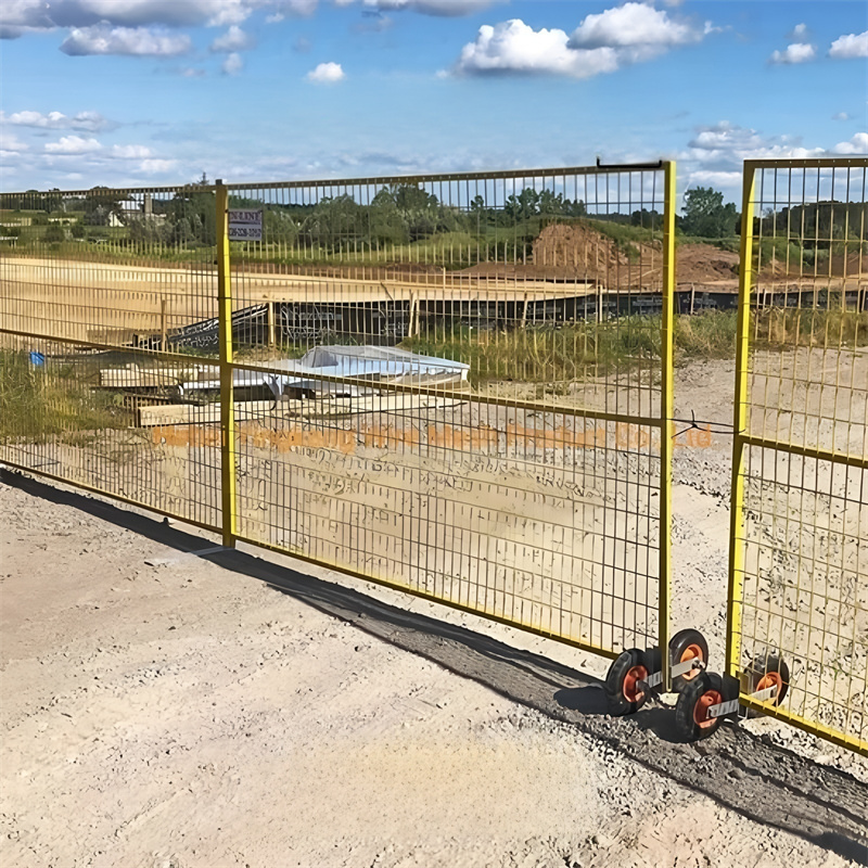 temporary site fencing