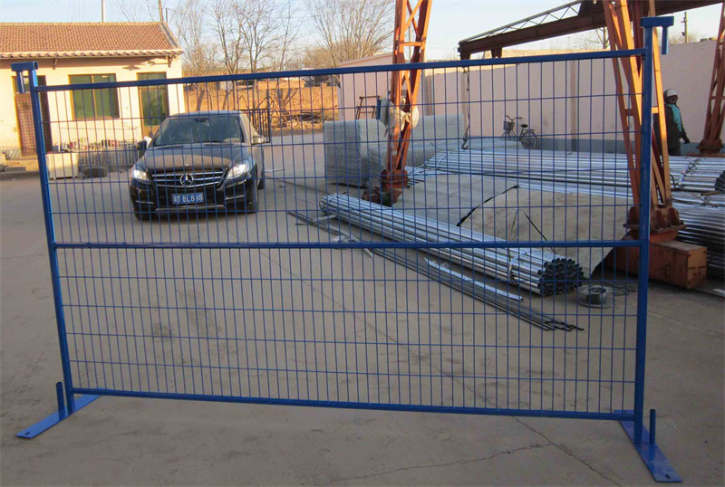 pvc coated canada temporary fence