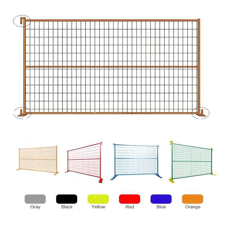 construction panel fence
