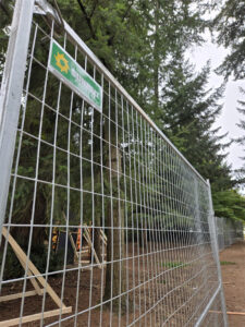 home depot temp fence