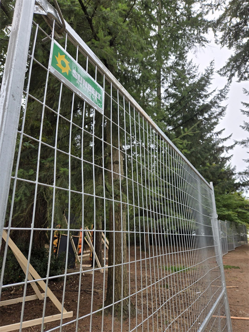 home depot temp fence