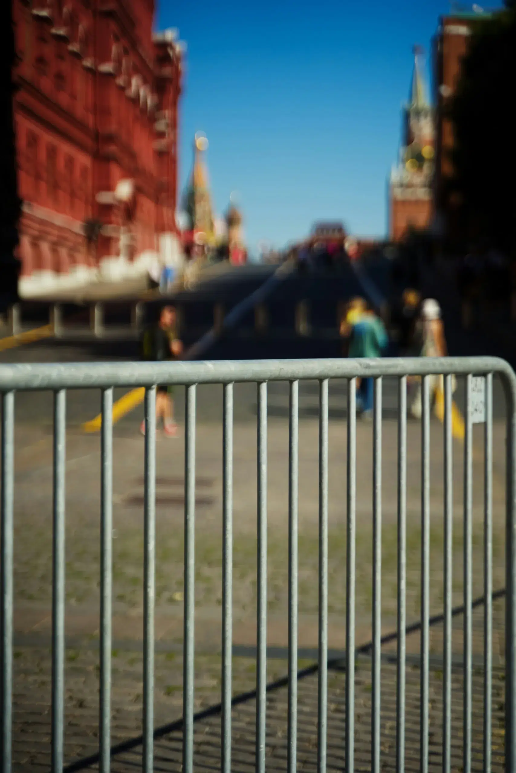 steel crowd barriers