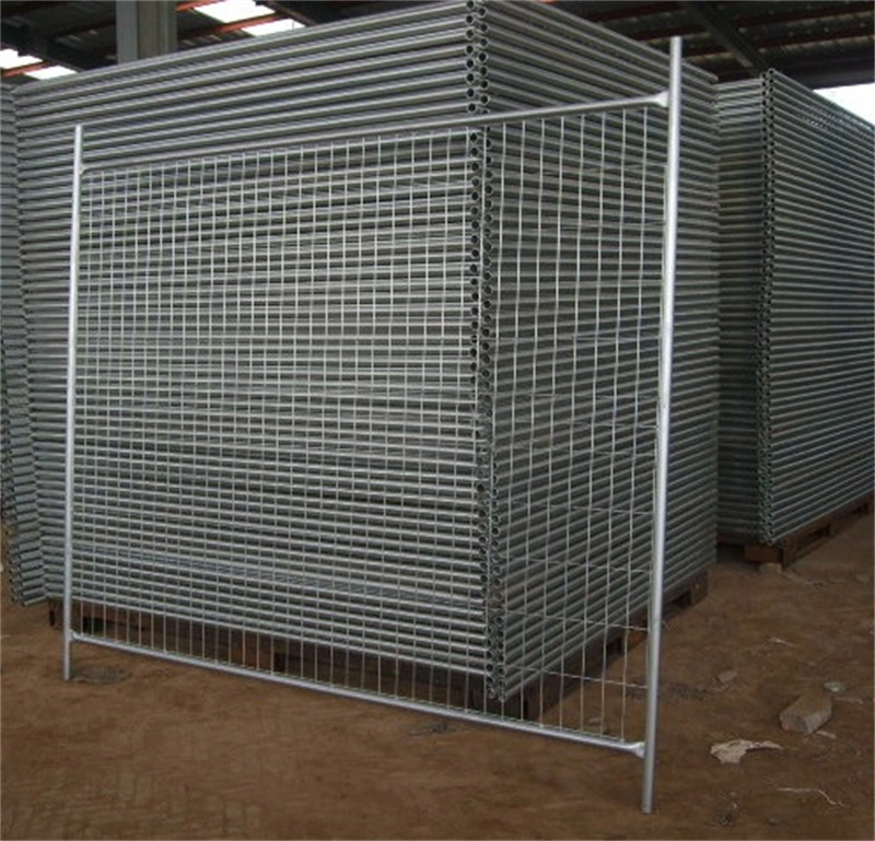DB Fencing's hot-dipped galvanized temporary wire mesh fence panel, manufactured in our Anping, China factory with 10 welding production lines, designed for construction site security, event crowd control, and agricultural use, meeting Australian Standard AS 4687-2022 compliance.