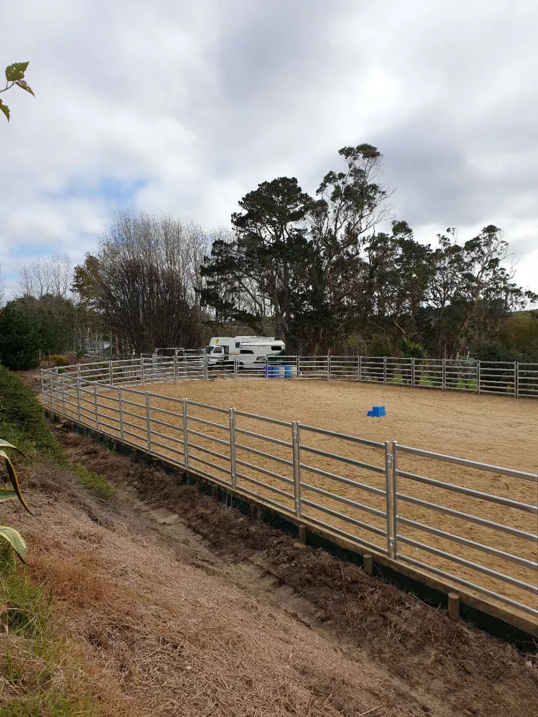 Robust galvanized cattle panels provide secure perimeter solutions for livestock management in rural environments, manufactured by DB Fencing to meet Australian compliance standards.