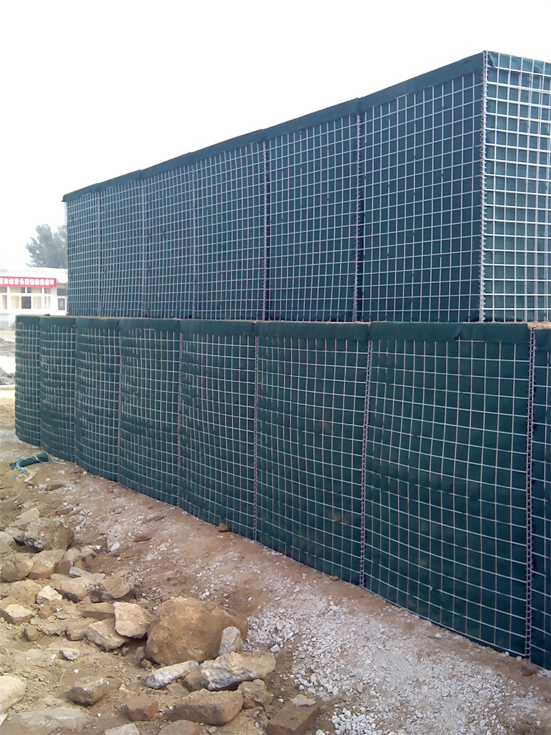 DB Fencing supplies high-durability Hesco Barriers for secure perimeter protection on construction sites, built to withstand harsh outdoor environments.