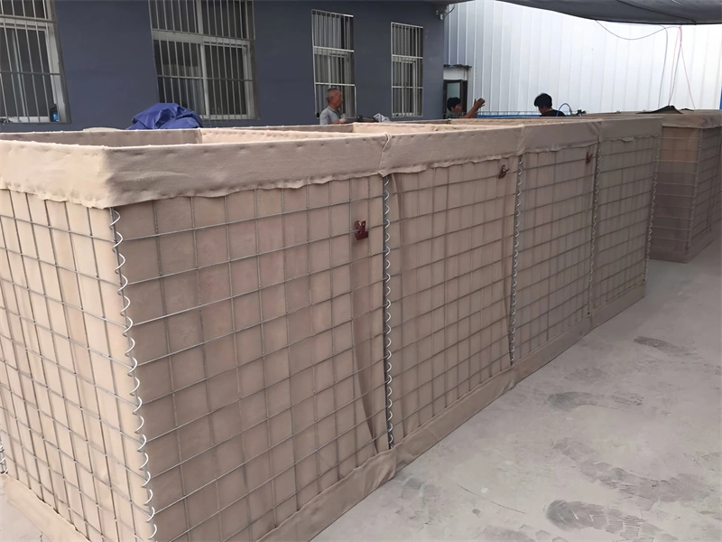 DB Fencing manufactures robust Hesco Barriers using high-grade galvanized wire mesh and durable fabric for secure construction site perimeters. These bulk barriers provide reliable crowd control and flood protection with factory-direct quality.