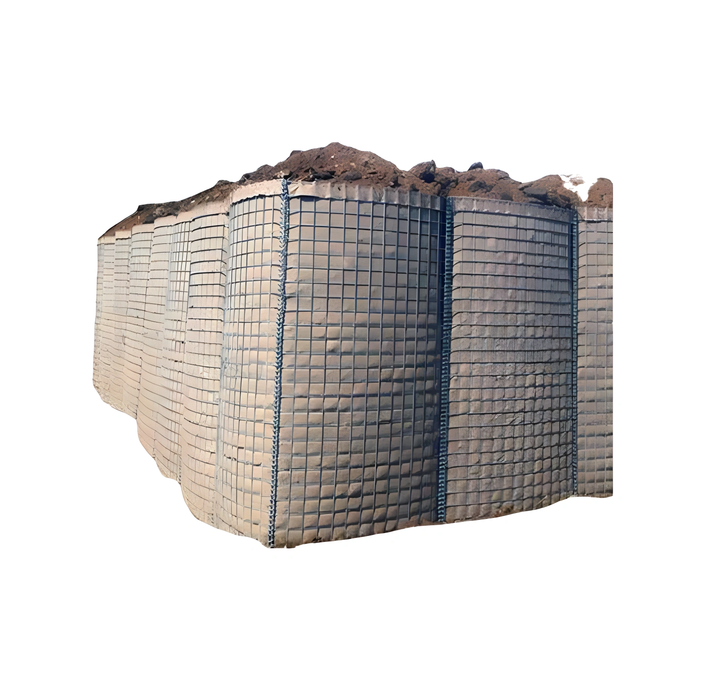 DB Fencing supplies durable Hesco Barriers for temporary site security and construction perimeter protection. Manufactured in Anping, China, these gabions provide reliable soil retention and anti-climb protection for global infrastructure projects.