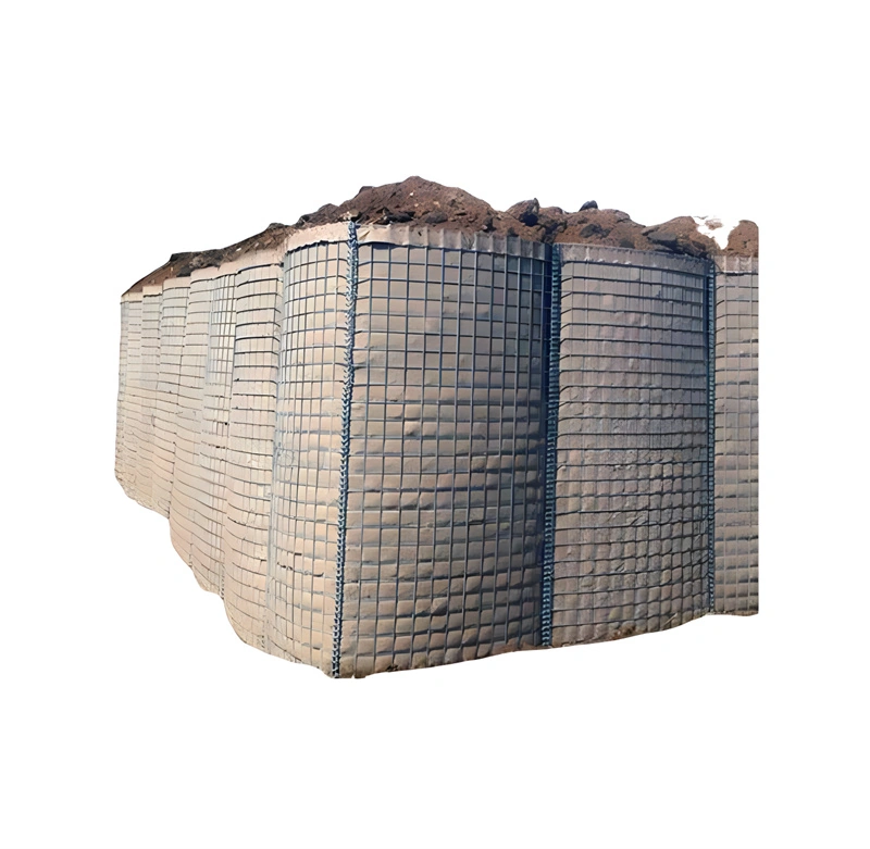 DB Fencing supplies high-quality Hesco barriers designed for critical construction site security. These durable welded mesh containers provide robust containment and crowd control capabilities.
