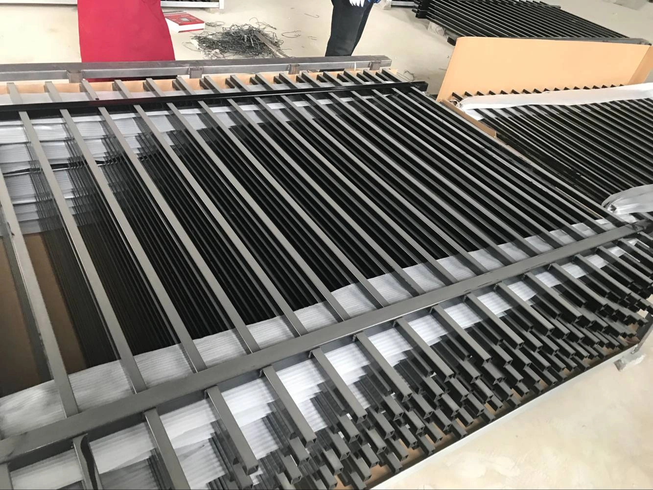 DB Fencing manufactures high-durability hot-dipped galvanized steel picket fences in Anping, featuring >42 Microns coating for AS 4687 compliance.