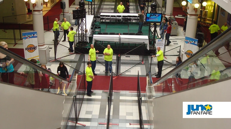 DB Fencing modular temporary fencing systems utilized for event perimeter management and crowd control. These steel security fences provide reliable site security in high-traffic venues.
